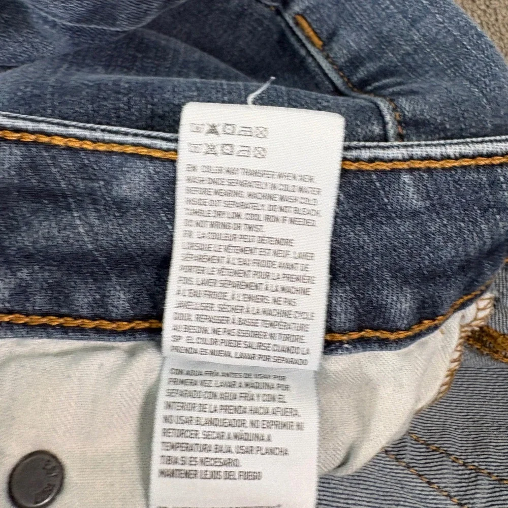 American Eagle Jeans Men 30X34 Blue Original Straight Extreme Flex Stretch Denim